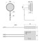 Smart Revosens capteur LED avec affichage (WIFI/RF/CCT/DIMMER) (12V DC/24V DC)