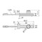 Capteur pour luminaire LED Pyxis, mouvement encastré (mouvement) (24V DC)