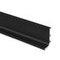 Emuca Profil Gola-R supérieur, 3,9 m, Peint en noir, Aluminium