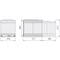 Poubelle 2 conteneurs de 16l inox