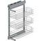 Chariot coulissant Suprastar avec soft close, 300, Chromé, Acier