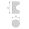 Bouton pour meubles Panama