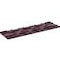 Glasblokje 40 x 3 mm rood