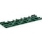 Glasblokje 40 x 5 mm groen