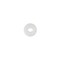Plastskive Ø 6,6 x 25 x 1,2 mm bunnplate 12 stk