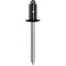 Blindnagle 6,4x12,0mm sort 20pk