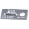 Monteringsplate strips 4,8mm Alu
