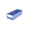 Regalkasten, HxBxT 140x234x600mm, PP, taubenblau