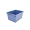 Großvolumen-Mehrwegbehälter, HxLxB 423x800x600mm, 158l, PP, taubenblau