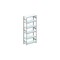 Systemregal, Grundfeld, CLIP, HxBxT 2500x1056x436mm, Fachl. 230kg
