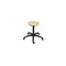 Hocker,Sitz H 440-630mm,Sitz Buche,Gestell schwarz,Lift schwarz,Rollen