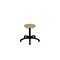 Hocker,Sitz H 390-520mm,Sitz Buche,Gestell schwarz,Lift schwarz,Gleiter