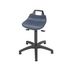 Hocker,Sitz H 490-680mm,Sitz blau,Gestell schwarz,Lift schwarz,Gleiter