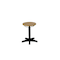 Hocker,Sitz H 450-640mm,Sitz Buche,Gestell schwarz,Lift schwarz,Gleiter