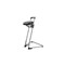 Stehhilfe, Sitz PU-Schaum schwarz, Sitz H 600-850mm, Gestell lichtgrau