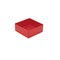 Einsatzkasten, HxLxB 40x99x99mm, Polystyrol, rot