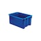 Drehstapelbehälter, HxLxB 280x650x450mm, 60l, PP, blau, Wände geschlossen