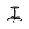 Hocker,Sitz H 420-550mm,Sitz Kunstleder schwarz,Gestell schwarz,Rollen