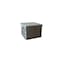 Alu-Transportkiste, HxLxB 410x588x588mm, 115l, Wände geschlossen