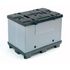 Paletten-Faltbox, HxLxB 900x1200x800mm, 620l, Auflast 500kg, PP