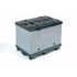 Paletten-Faltbox, HxLxB 1000x1200x1000mm, 895l, Auflast 500kg, PP