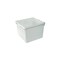Konischer Behälter, HxLxB 370x540x480mm, 60l, PE, naturweiss