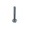 Edelstahl-Standascher,HxØ 1041x100mm,Edelstahl,Säulenform,m. Schutzdach