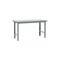 Werkbank, HxBxT 836x1750x750mm, Platte resopalbeschichtet hellgrau