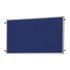 Trennwand, f. Büro-Trennwand, Textil, HxB 600x1200mm, Wand Filz, blau