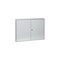 Schlüsselschrank, 100 Haken, HxBxT 550x730x80mm, Korpus RAL7035
