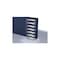 Systemregal, Grundfeld, HxBxT 3000x1360x535mm, Fachl. 330kg, 7xStahlboden