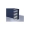 Systemregal, Anbaufeld, HxBxT 3000x1310x535mm, Fachl. 330kg, 7xStahlboden