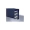 Lagerregal,Grundfeld,HxBxT 2500x1000x400mm,Fachlast 125kg,6xStahlboden