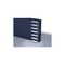 Lagerregal,Anbaufeld,HxBxT 3000x1000x400mm,Fachlast 125kg,7xStahlboden
