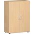 Büroschrank, HxBxT 1104x800x420mm, 2xHolzboden, 3 OH, Korpus Buche