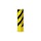 Anfahrschutz,f. innen,HxB 800x160mm,Schenkel L 160mm,Stahl,gelb/schwarz