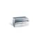 Flachablageschrank, HxBxT 420x1100x765mm, 3 Schublade(n), Korpus RAL7035