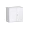 Büroschrank, HxBxT 770x800x430mm, Dekor Korpus weiß, Dekor Front weiß