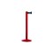 Personenleitsystem, m. 1 Gurt(en), Gurt L 2, 3m, Gurtfarbe rot