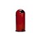 Tretabfallbehälter,22l,HxØ 640x355mm,Innenbehälter Stahl,Korpus Stahl rot