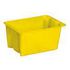 Drehstapelbehälter, HxLxB 150x300x200mm, 6l, PP, gelb, Wände geschlossen
