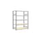 Lagerregal, Grundfeld, HxBxT 2000x1751x526mm, Fachl. 250kg, 5xHolzboden