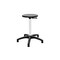 Hocker, Sitz H 400-590mm, Sitz schwarz, Gestell schwarz, Lift verchromt
