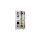 Universalschrank, HxBxT 1950x1000x400mm, 4xStahlboden, Zyl.-Schl., Sockel