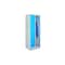 Abteilschrank, HxBxT 1850x600x500mm, 2 Abt., RAL7035, Front RAL5012