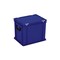 Euronorm-Koffer, HxLxB 335x400x300mm, 31l, PP, blau, Scharnierdeckel
