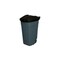 Abfalltonne, 1x100l, HxBxT 850x510x550mm, Korpus PP anthrazit