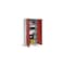 Universalschrank, HxBxT 1950x930x500mm, Korpus RAL7035, Front RAL5012