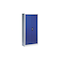 Universalschrank, HxBxT 1950x930x400mm, Korpus RAL7021, Front RAL3003