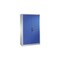 Universalschrank, HxBxT 1950x1200x500mm, Korpus RAL7035, Front RAL5012